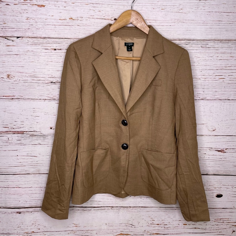 J. Crew wool blend blazer jacket